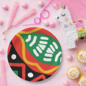 Geografie der schwarzen Geschichte Pappteller (Party)