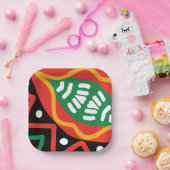 Geografie der schwarzen Geschichte Pappteller (Party)