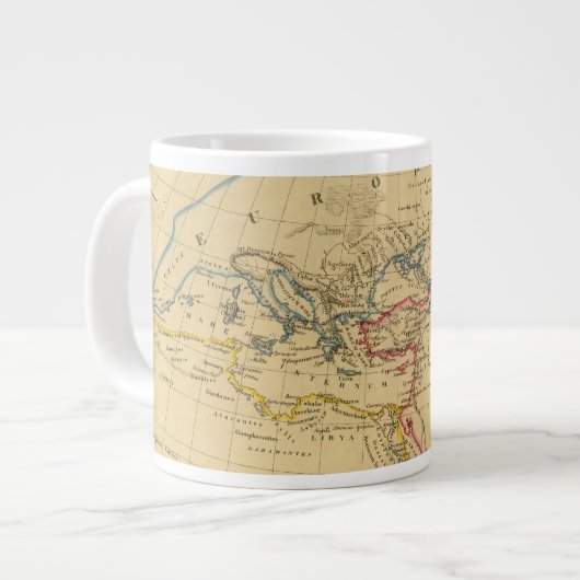 Geografie des Herodotus Jumbo-Tasse (Vorderseite Links)