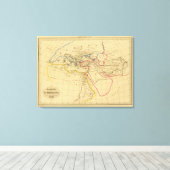 Geografie des Herodotus Leinwanddruck (Insitu (Holzboden))