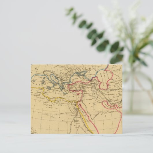 Geografie des Herodotus Postkarte (Stehend Vorderseite)