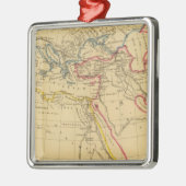 Geografie des Herodotus Silbernes Ornament (Links)