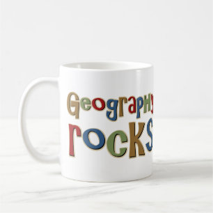 Geografie-Felsen Kaffeetasse