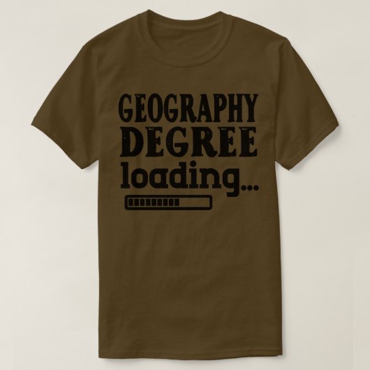 Geografie Grad der Ladung 1 T-Shirt (Design vorne)