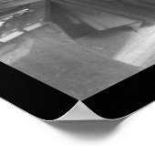 Geografie-Klasse Erforschung der Erdrotation 1899 Poster (Ecke)