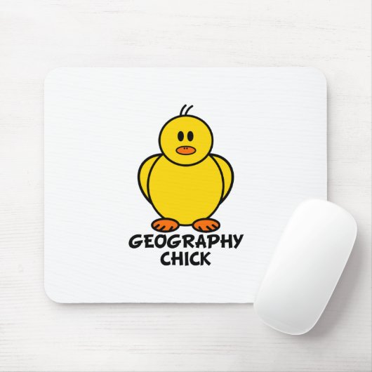 Geografie-Küken Mousepad (Mit Mouse)