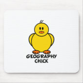 Geografie-Küken Mousepad (Vorne)