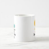 Geografie-Küken-Tasse Kaffeetasse (Mittel)
