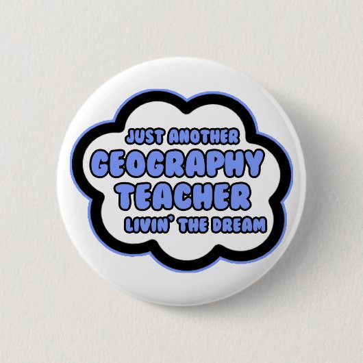 Geografie Lehrer .. Der Traum von Livin Button (Vorderseite)