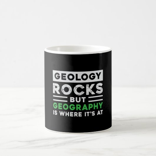 Geografie Lehrer Funny Map World Kontinente Gesche Kaffeetasse (Mittel)