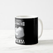 Geografie Lehrer Funny Map World Kontinente Gesche Kaffeetasse (VorderseiteRechts)