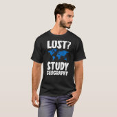 Geografie-Lehrer T-Shirt (Vorne ganz)
