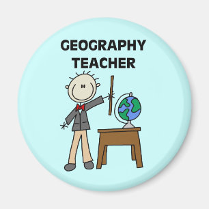 GEOGRAFIE-LEHRER T-Shirts und Geschenke Magnet
