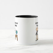 GEOGRAFIE-LEHRER T-Shirts und Geschenke Tasse (Zentrum)