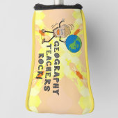 Geografie Lehrerrock Golf Headcover (Rotieren 90)
