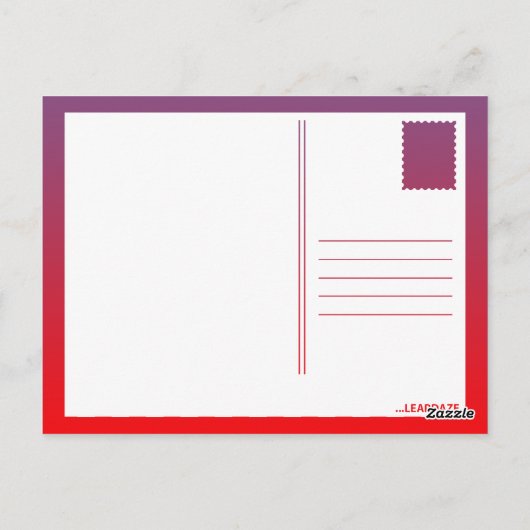 Geografie Postkarte (Rückseite)