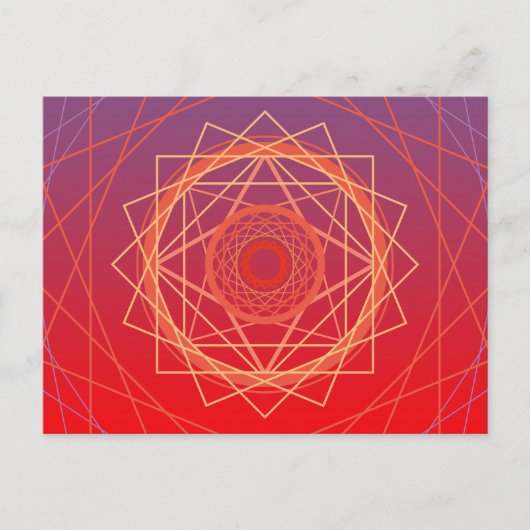 Geografie Postkarte (Vorderseite)