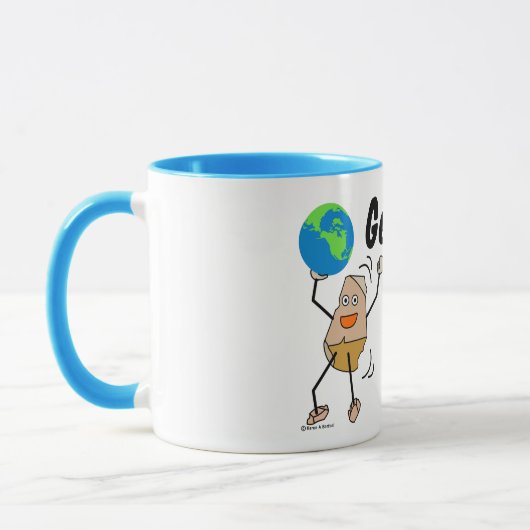 Geografie Rock On Tasse (Links)