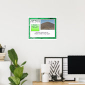 Geografie, Ruhende Vulkane Poster (Heimbüro)