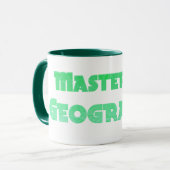 Geografie Tasse (Vorderseite Links)