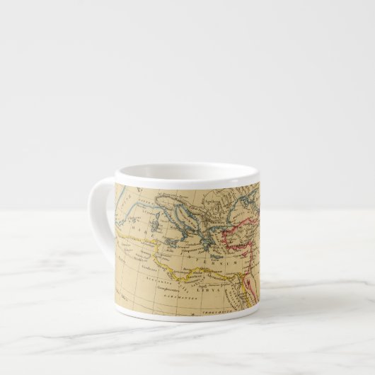 Geografie von Herodotus Espressotasse (Vorderseite Links)