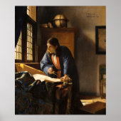Geografie von Johannes Vermeer Poster (Vorne)