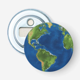 Geografisch lustige 3D-Illusion von Watercolor Ear Flaschenöffner