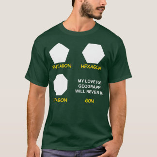 Geografische Geografie Kartographie T-Shirt