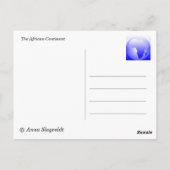 Geografische Karte des afrikanischen Kontinents (Rückseite)