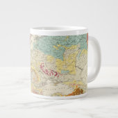 Geografische Karte Europa Jumbo-Tasse (Vorderseite Rechts)