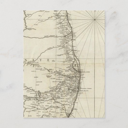 Geografische Karte Indiens (Vorderseite)