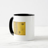 Geografische Karte Tasse (Vorderseite Links)