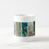 Geografische Landschaft Kaffeetasse (Mittel)