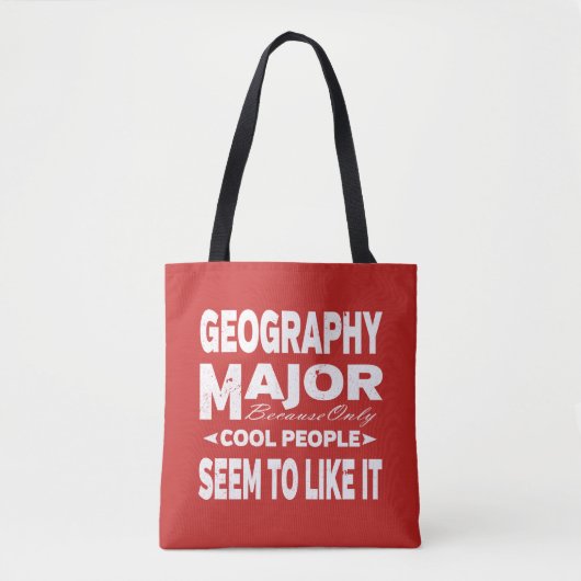 Geografische Uni Große Coole Menschen Tasche (Vorderseite)
