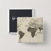 Geografische Verteilung der Vegetation Button (Vorne & Hinten)