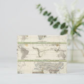 Geografische Verteilung Postkarte (Stehend Vorderseite)