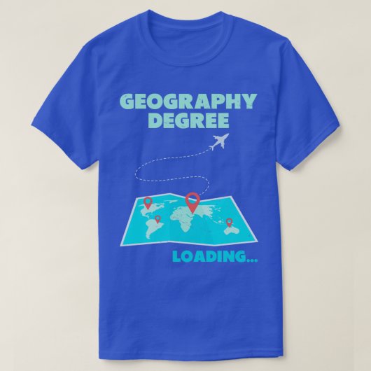 Geografischer Abschluss als Nachwuchslehrer 4 T-Shirt (Design vorne)