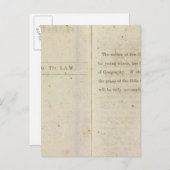 Geografischer Leser für Dixie-Kinder Postkarte (Vorne/Hinten)