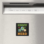 Geografischer Nerd Magnet (In Situ (Geschirrspüler))