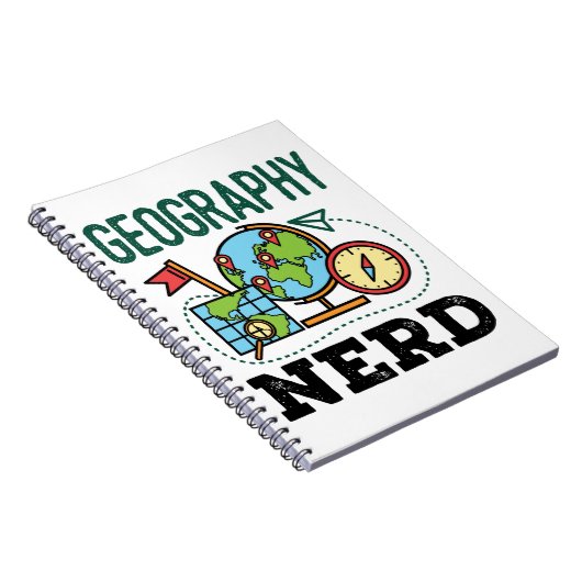 Geografischer Nerd Notizblock (Rechte Seite)