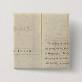 Geografischer Präface-Leser für Dixie-Kinder Button (Vorderseite)