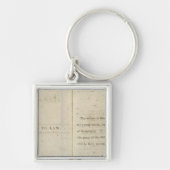 Geografischer Präface-Leser für Dixie-Kinder Schlüsselanhänger (Vorne)