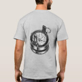 GEOGRAFISCHER T - Shirt DER ERHEBUNG DES LANDES (Rückseite)