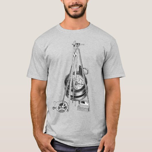 GEOGRAFISCHER T - Shirt DER ERHEBUNG DES LANDES (Vorderseite)