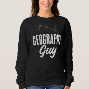 Geografischer Typ Lehrer Geographin Sweatshirt