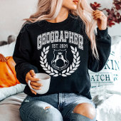 Geografischer Uni-Abschluss | Geographer Grad Sweatshirt