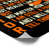 Geografisches Bewusstsein für die Multiplen Sklero Poster (Ecke)