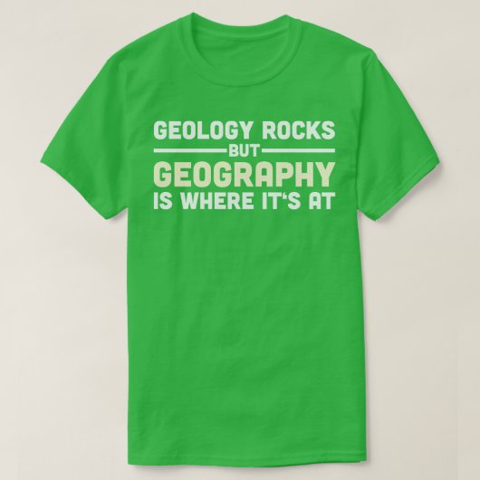 Geografisches Geschenk Geographer Lehrer Student T-Shirt (Design vorne)
