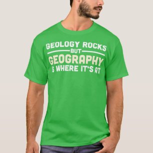 Geografisches Geschenk Geographer Lehrer Student T-Shirt
