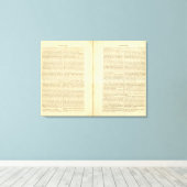 Geografisches Memoir 2 Leinwanddruck (Insitu (Holzboden))